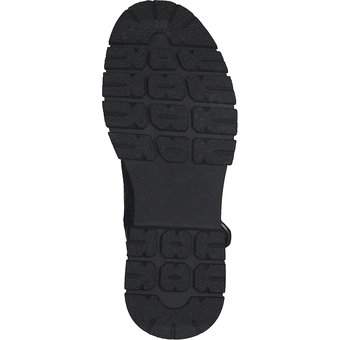 Barbarella Schnür Boots in schwarz