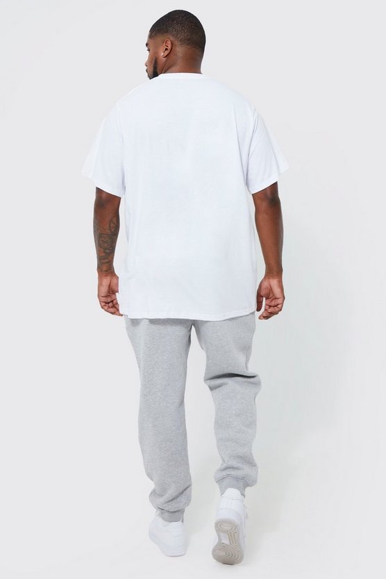 Plus Man Signature Rundhals T-Shirt