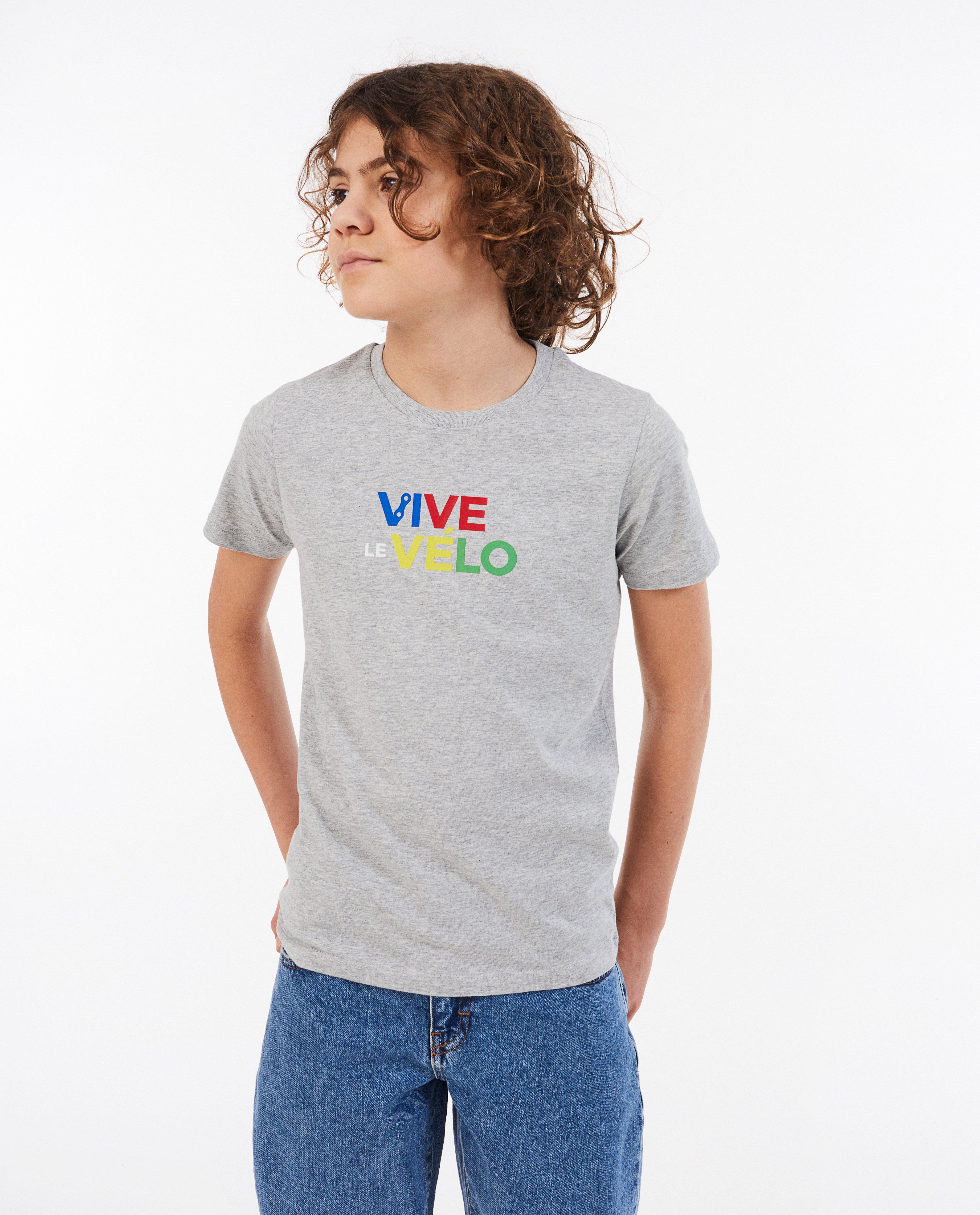 Vive le Vélo Szürke póló Vive le Vélo, 4-14 éves szürke