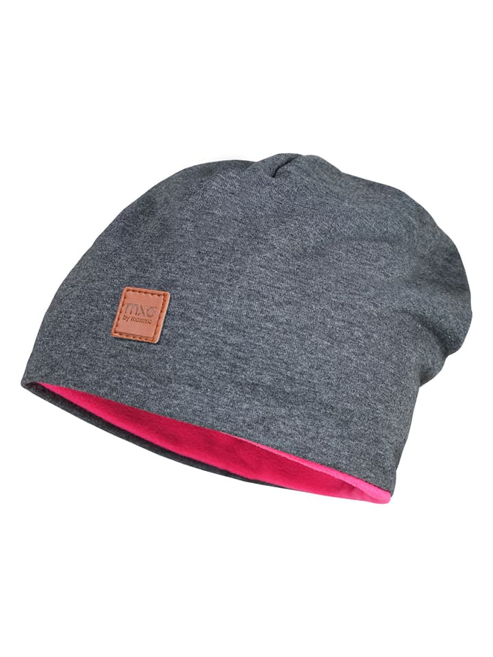 MaxiMo Wende-Beanie in Pink/ Grau günstig kaufen