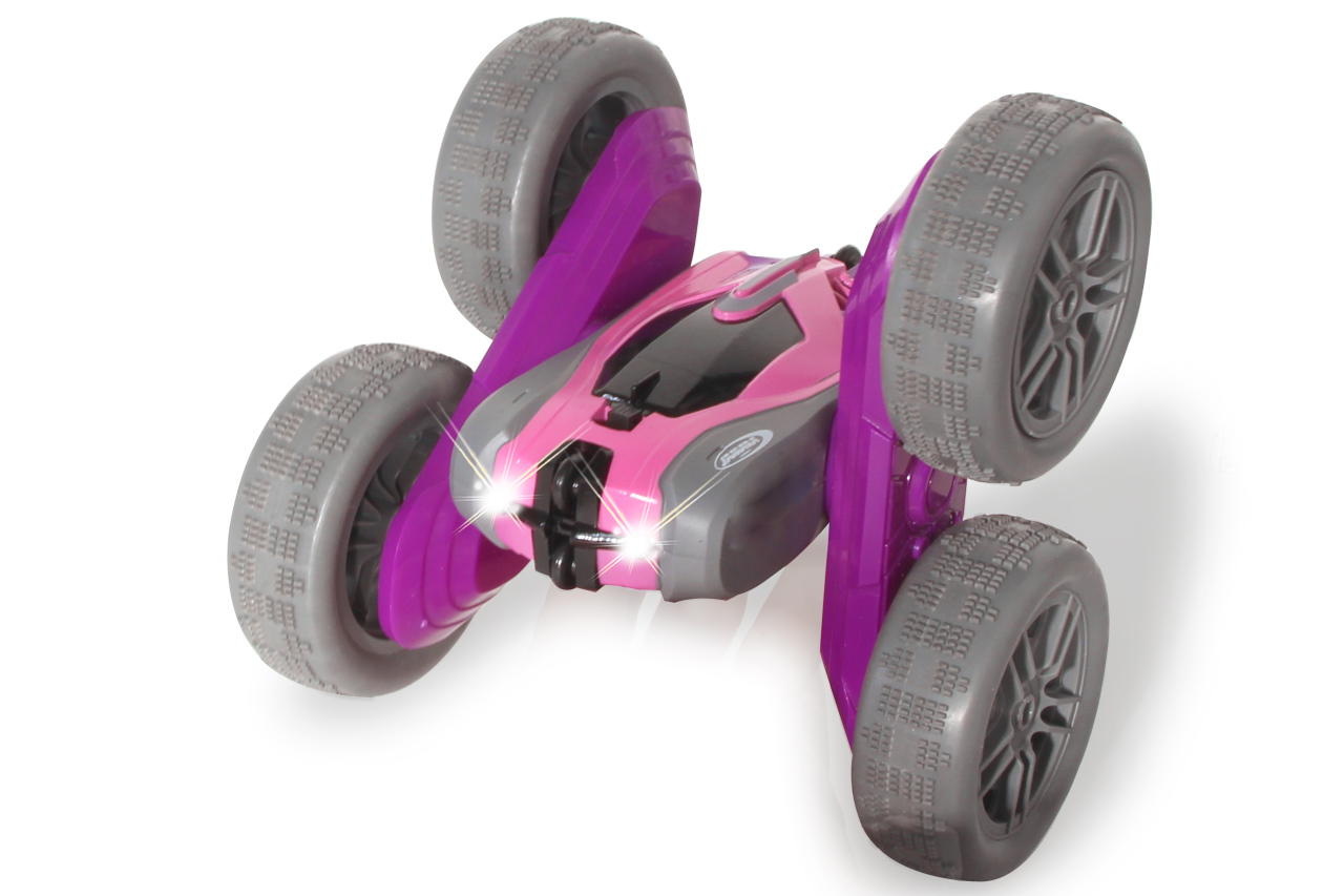 Jamara e.K. JAMARA-410175-SpinX Stuntcar lila-rosa 2,4GHz