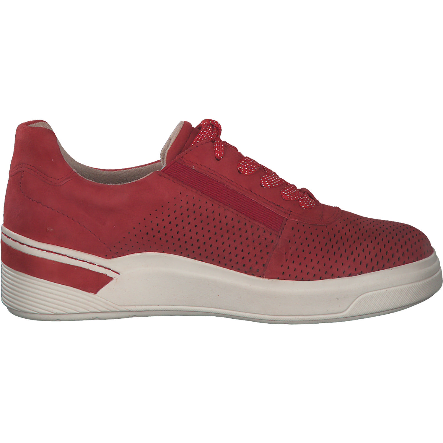 Tamaris 23726, Sneakers Low, Damen, Rot