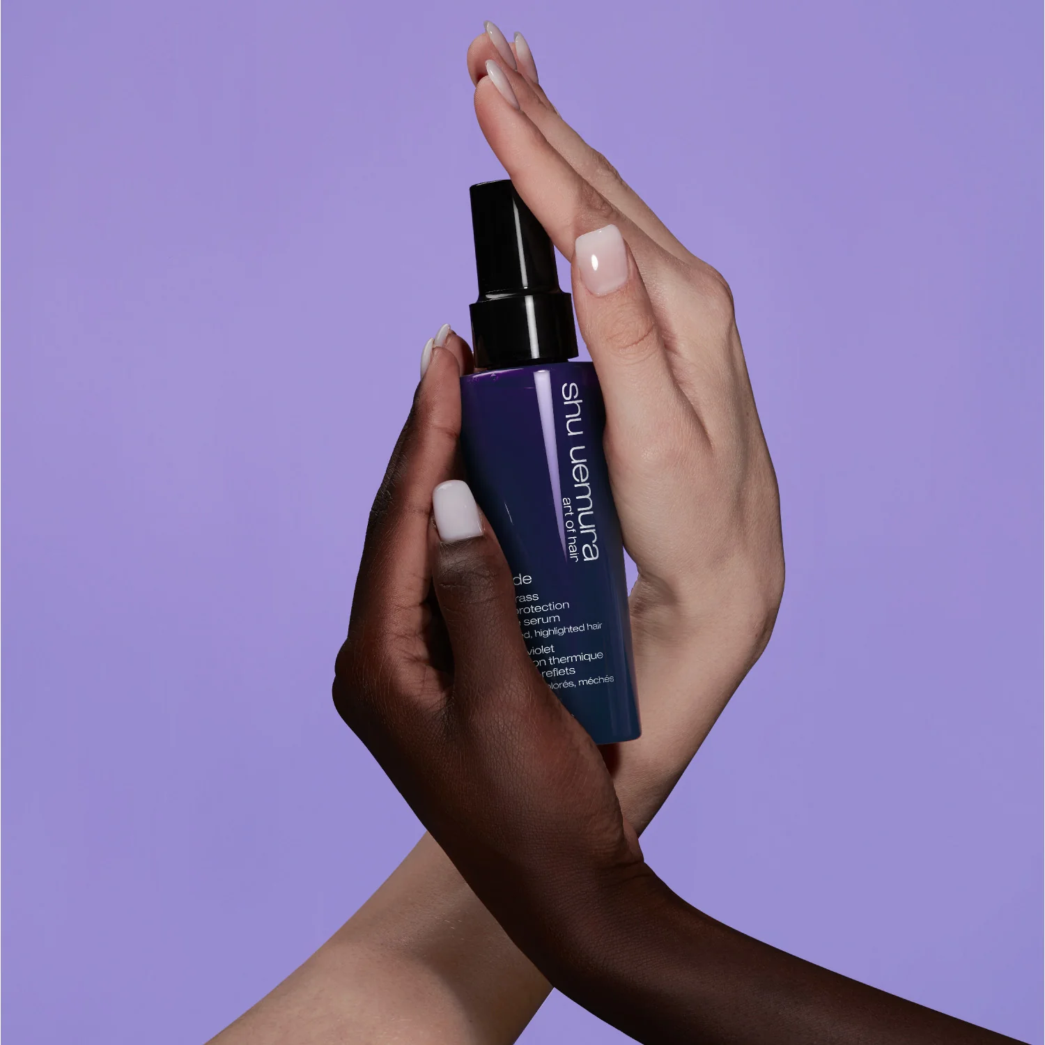 Yubi Blonde Anti-Brass Thermo Protection Purple Serum - Hårserum