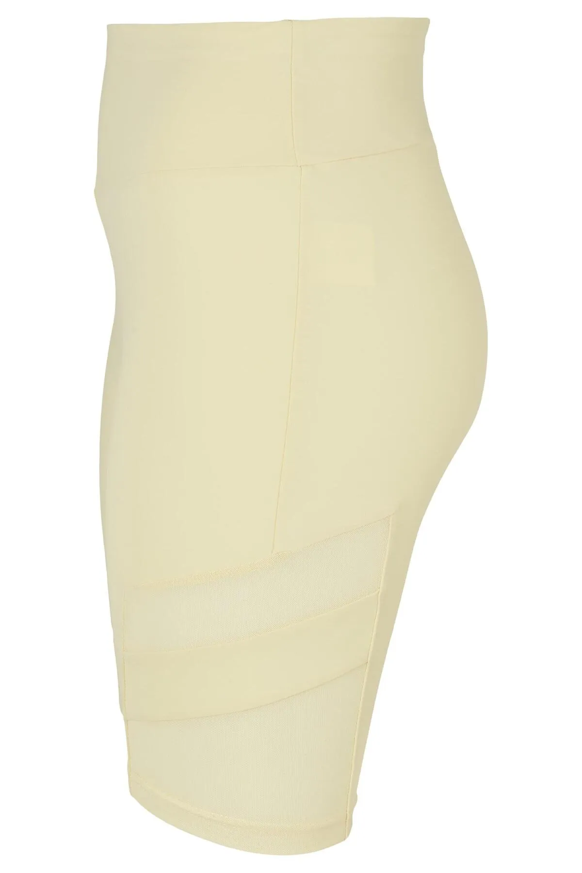 Urban Classics  Damen Ladies High Waist Tech Mesh Cycle Shorts