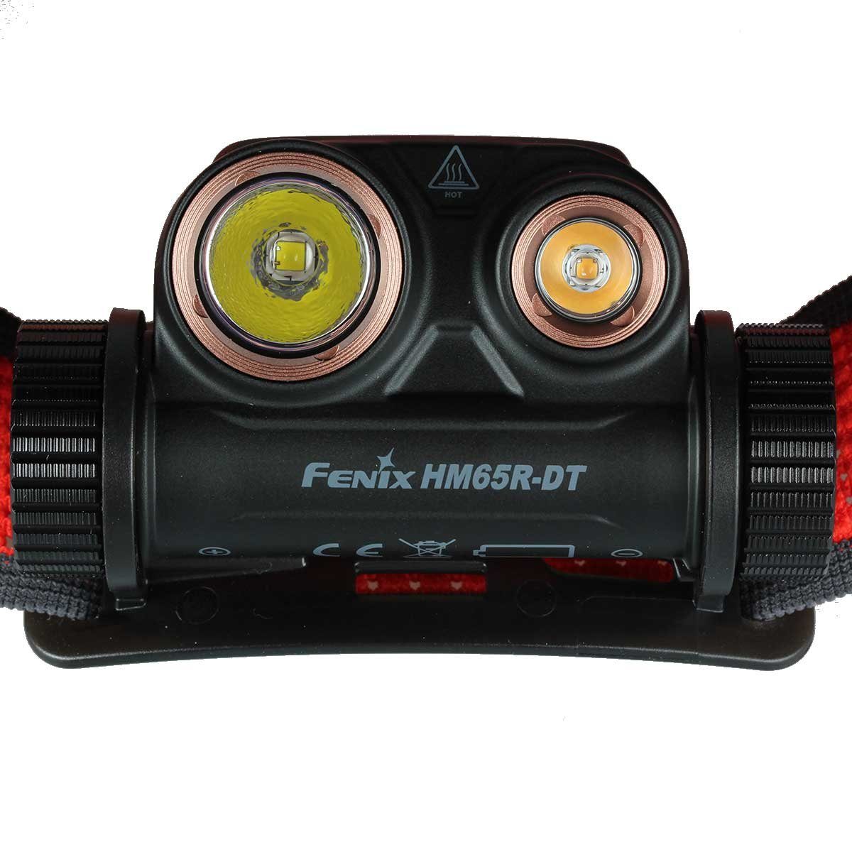 Fenix LED Stirnlampe HM65R-DT LED Stirnlampe 1300 Lumen schwarz