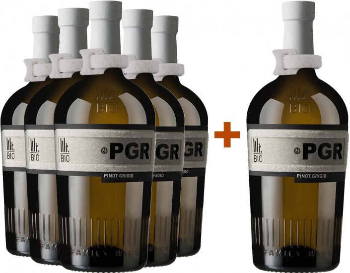 5+1 Paket Pinot Grigio Friuli DOC trocken BIO - Mister Bio Wine