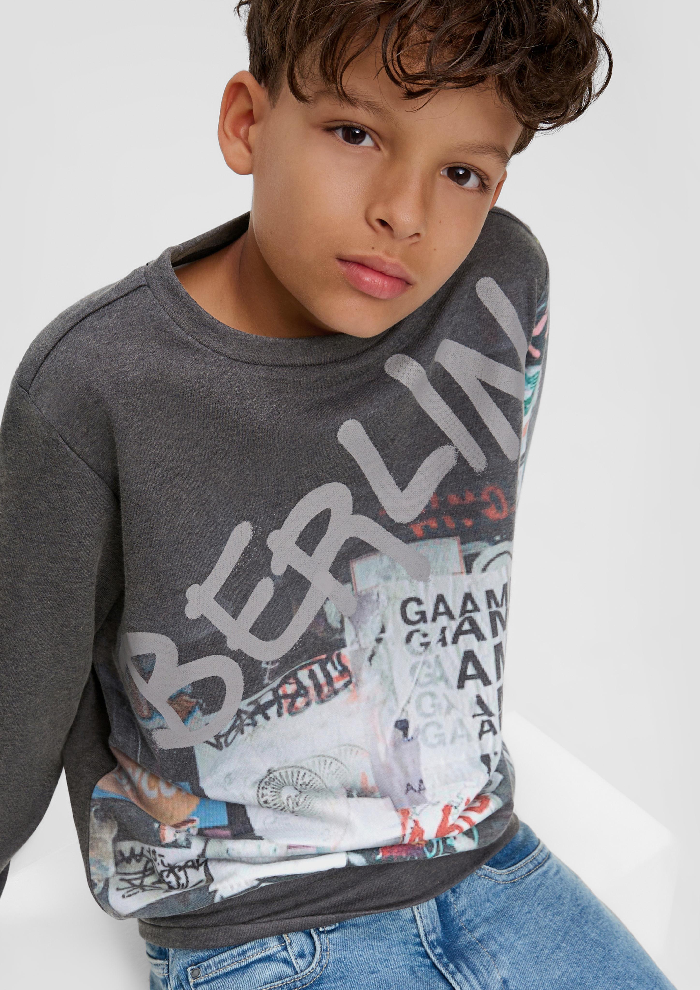 Sweatshirt mit Artwork  2141705-99D1