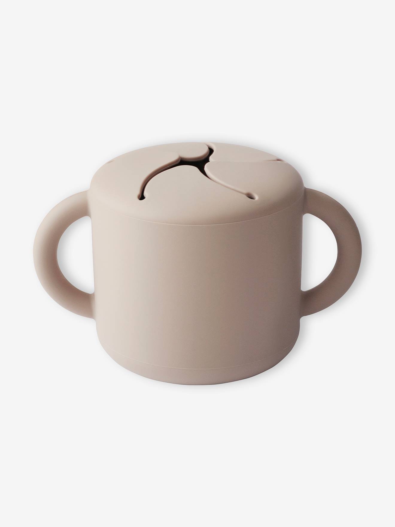 Mushie Snackbecher aus Silikon MUSHIE - grün