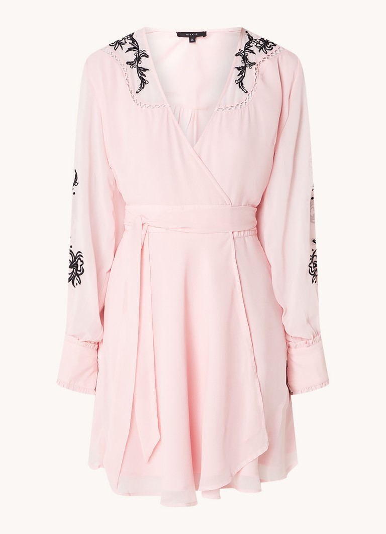 Rochie scurtă NIKKIE Bonaire cu broderie