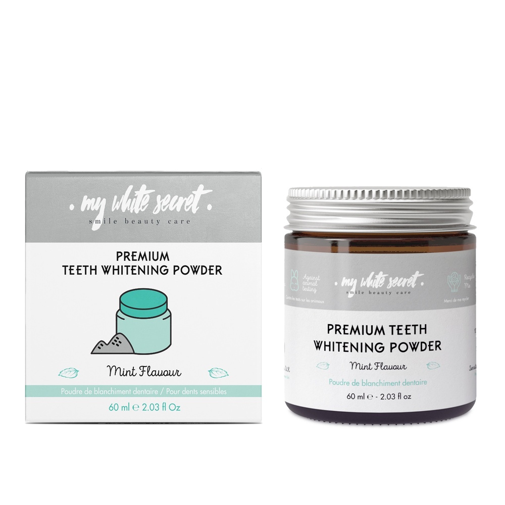 My White Secret Premium teeth whitening powder Blanchisseur de dents en poudre