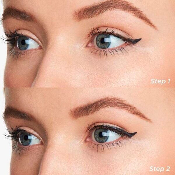 MCoBeauty fekete szárnyas szemceruza pecsét és folyékony szemceruza duó 3ml