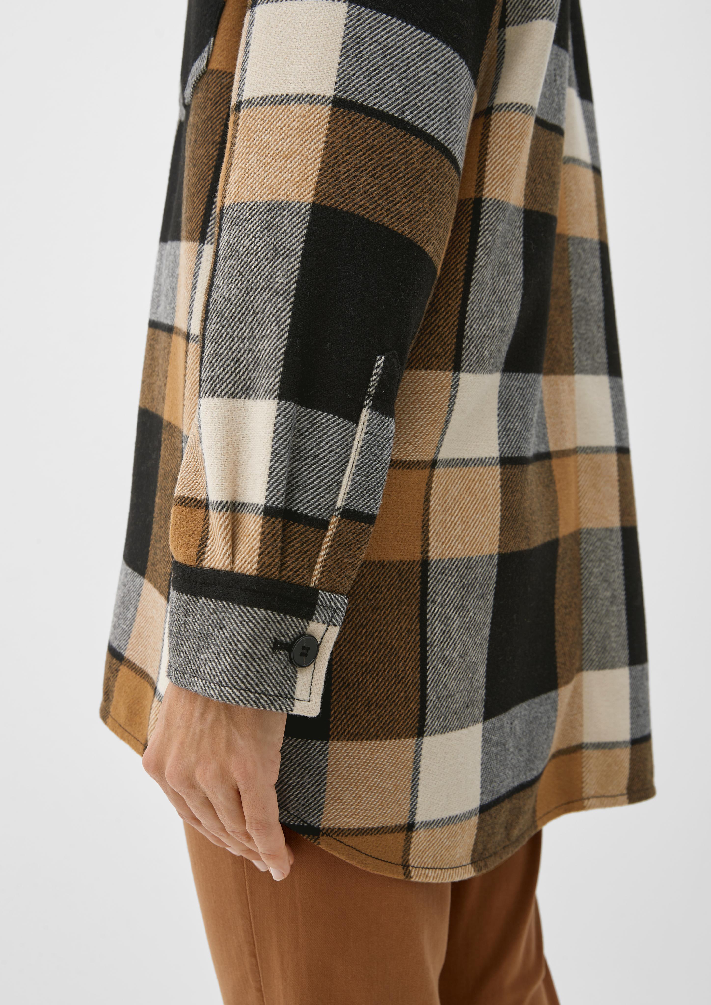 Jacke aus Wollmix   2122134-99N4