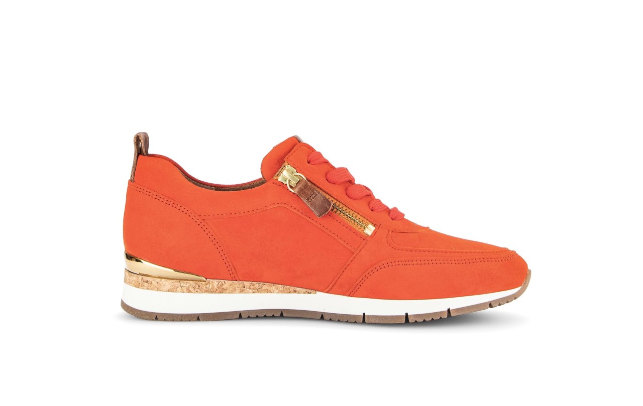 GABOR Freizeit Schnürer beige Gabor Fashion Sneaker low 43.411.15 beig