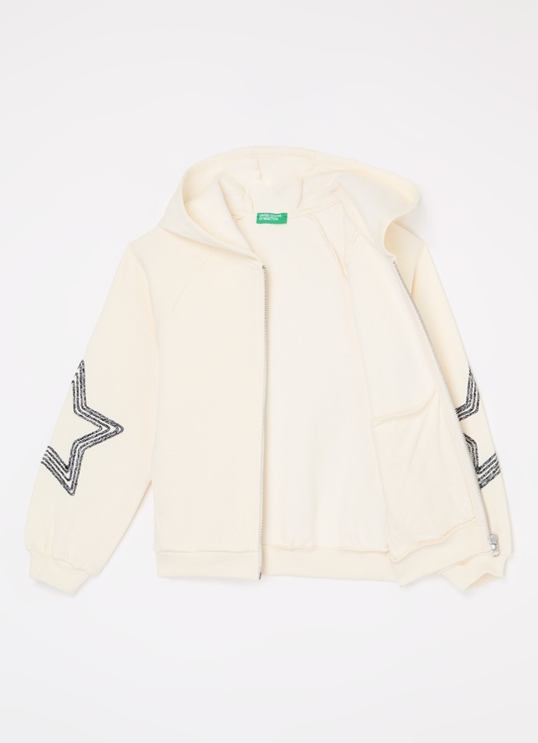 Bluza Benetton ze wstawkami lureksowymi.