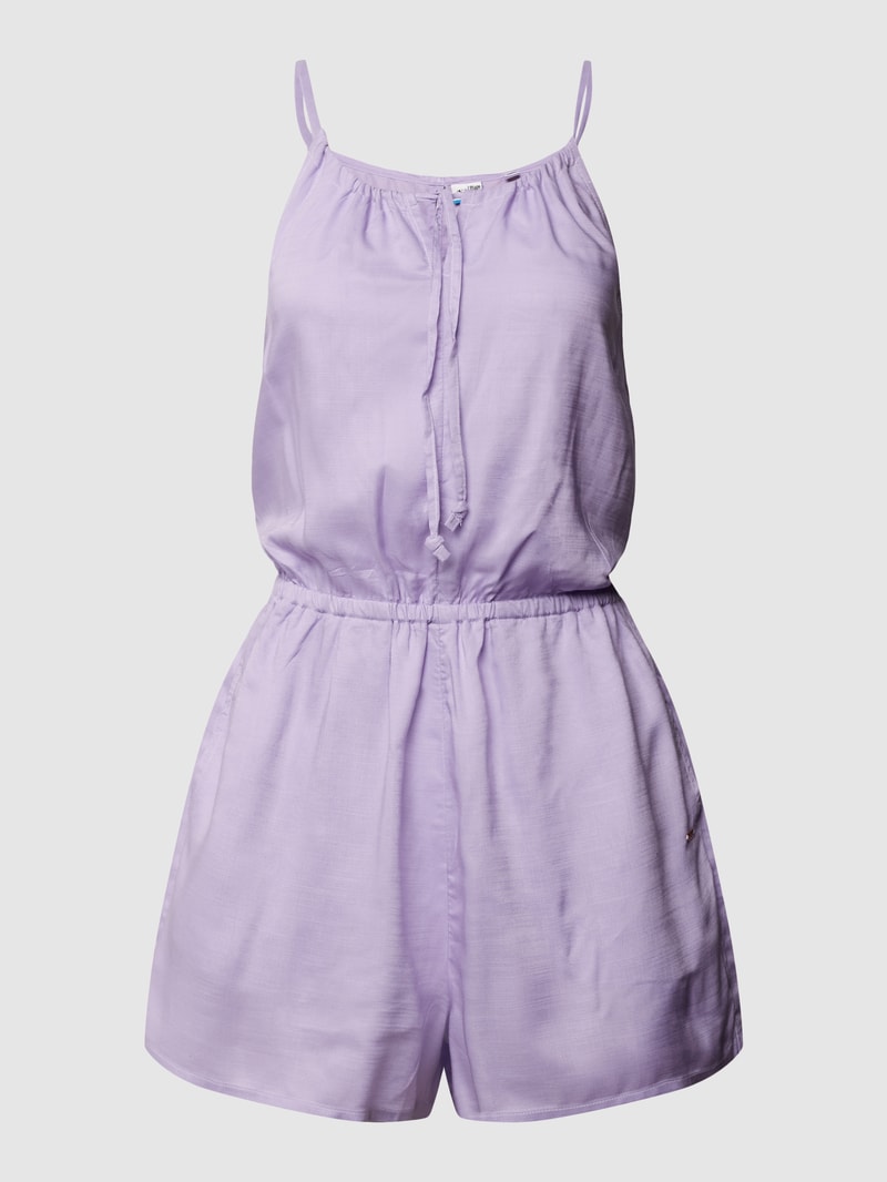 Playsuit mit Schlüsselloch-Ausschnitt Modell 'LEINA' in flieder