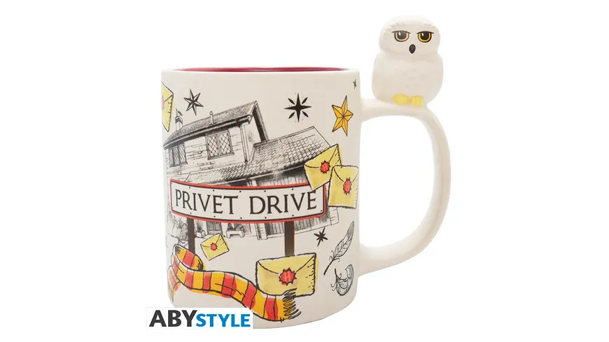 HARRY POTTER - Tasse 3D  - Hedwig & Privet Drive