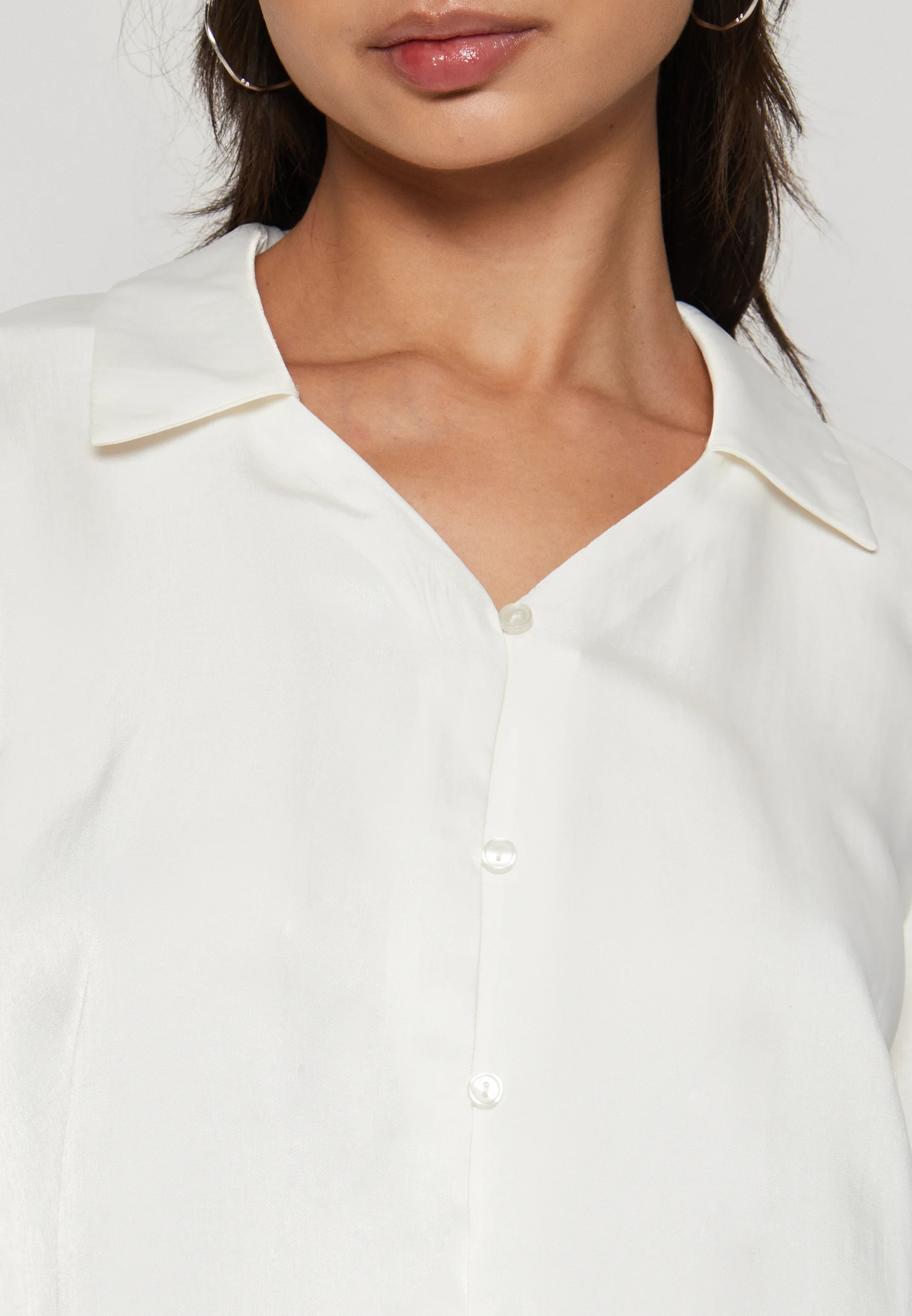 ONLY Petite ONLKIKI SAKA LIFE KNOT SHIRT - Camisa