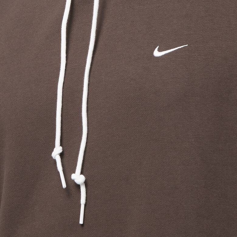 NIKE Solo Swoosh Fleece Hoodie baroque brown/white