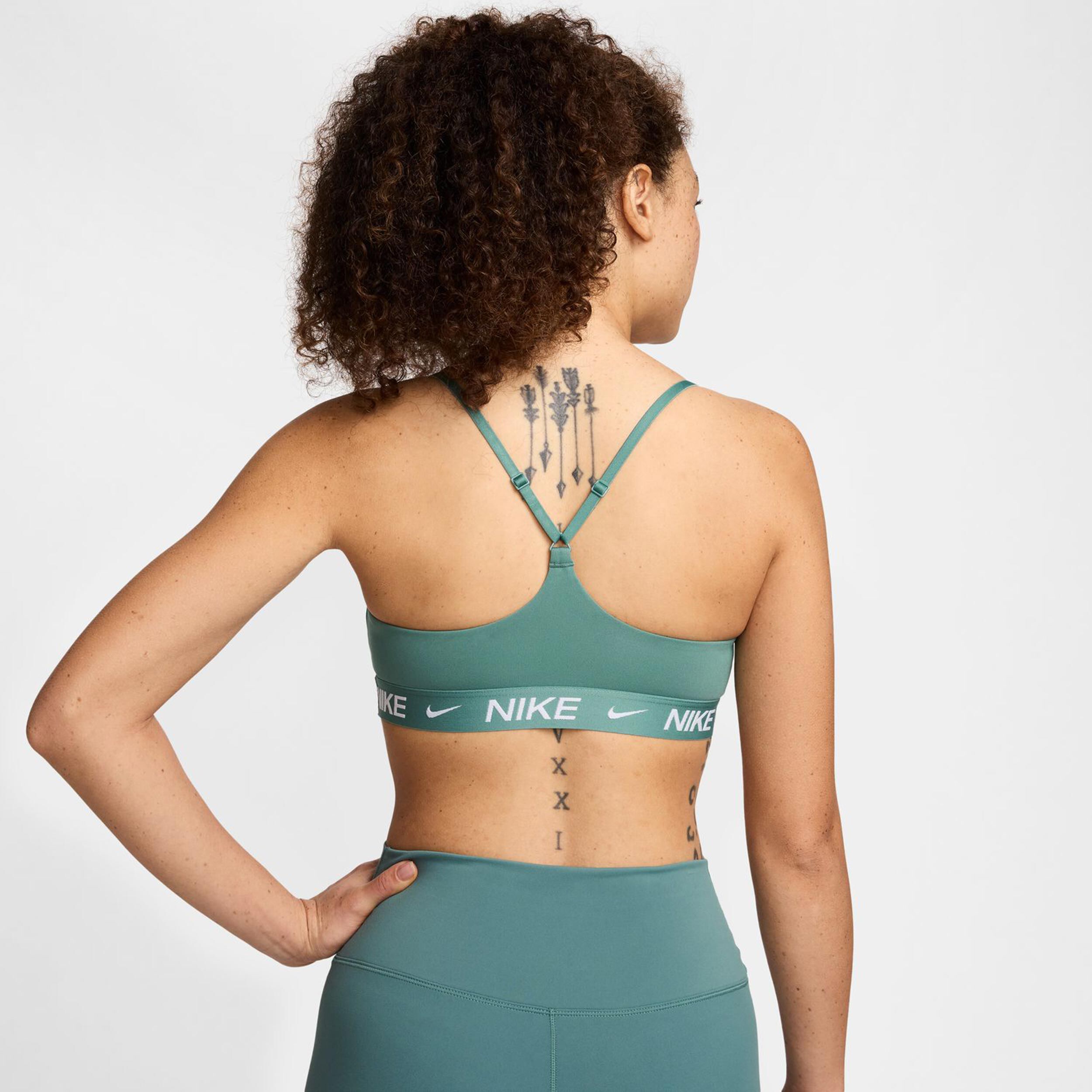 Dri-Fit Indy Padded Sport-BH Damen - Dunkelgrün