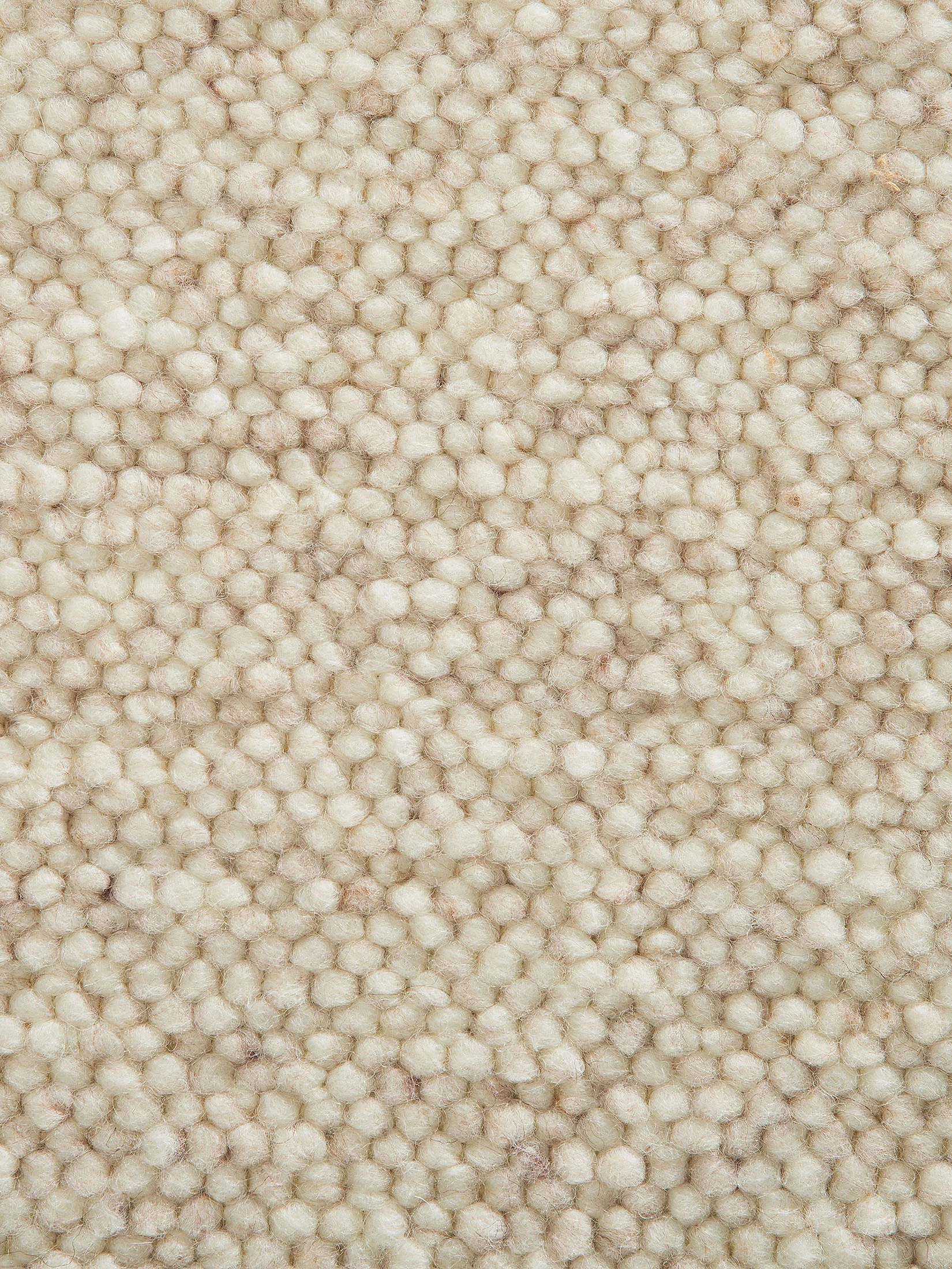 Weißach Woll-Teppich, Beige
