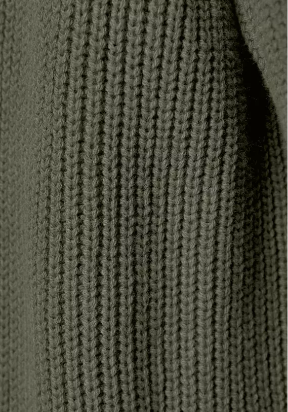 Longstrickjacke