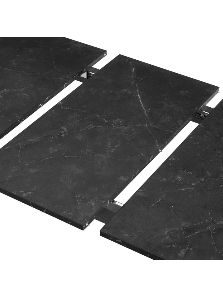 B&D Home 5-tlg. Set: Essgruppe Silas in Marmor-Schwarz günstig kaufen onesize