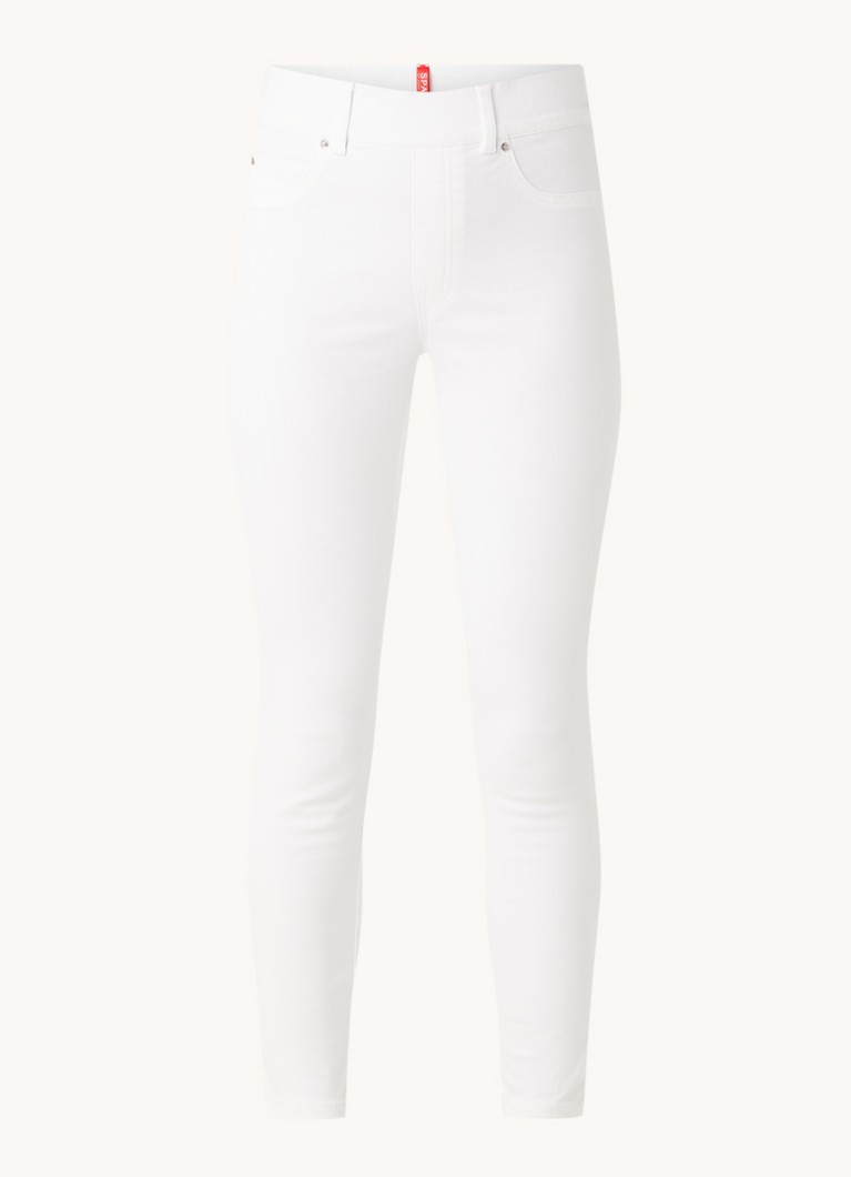SPAN Høy midje Skinny Fit Cropped Denim Leggings