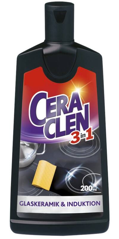 CERACLEN Glas-Keramik-Reiniger 3in1 200 ml