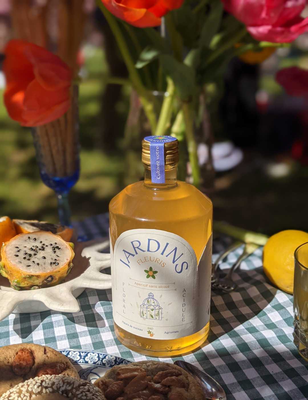 Jardins : Fleurs de sureau & Bergamote - Gueule de joie 0° |  70 cl