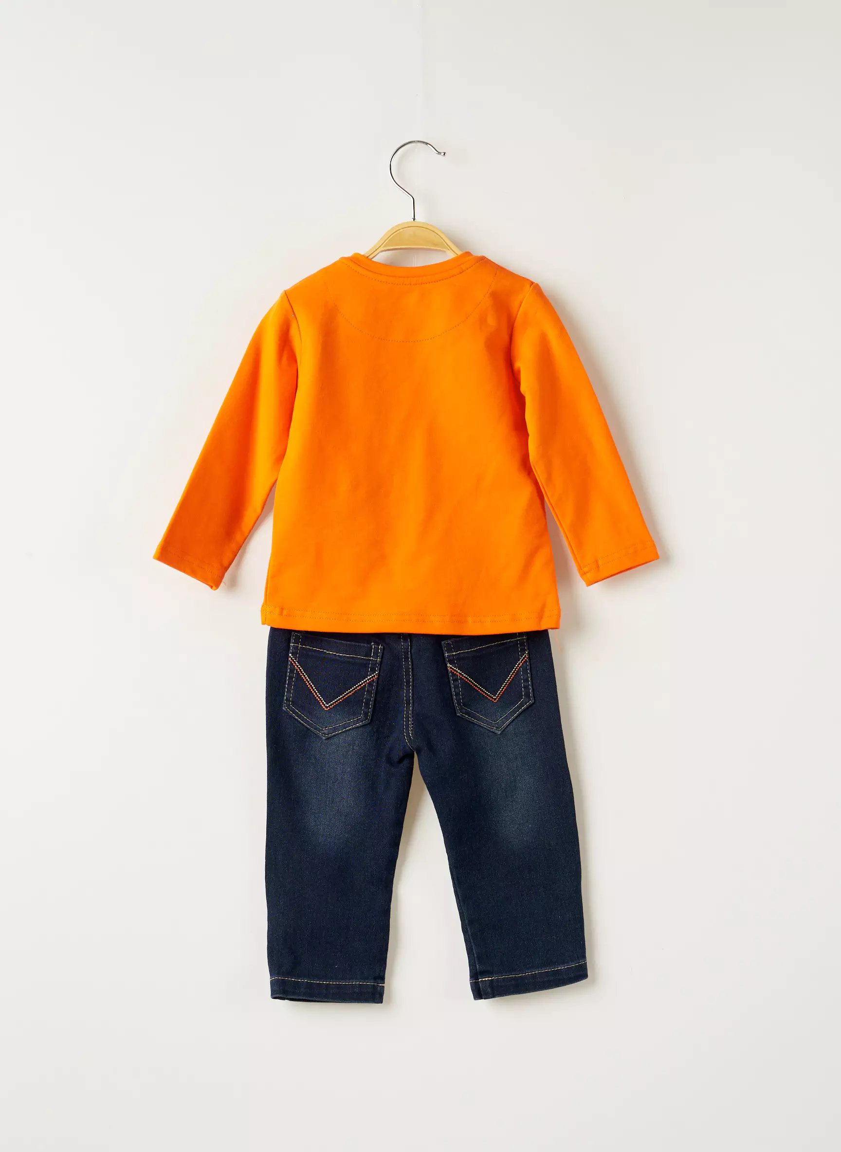 Baby Bol Ensembles Pantalon Garcon couleur orange