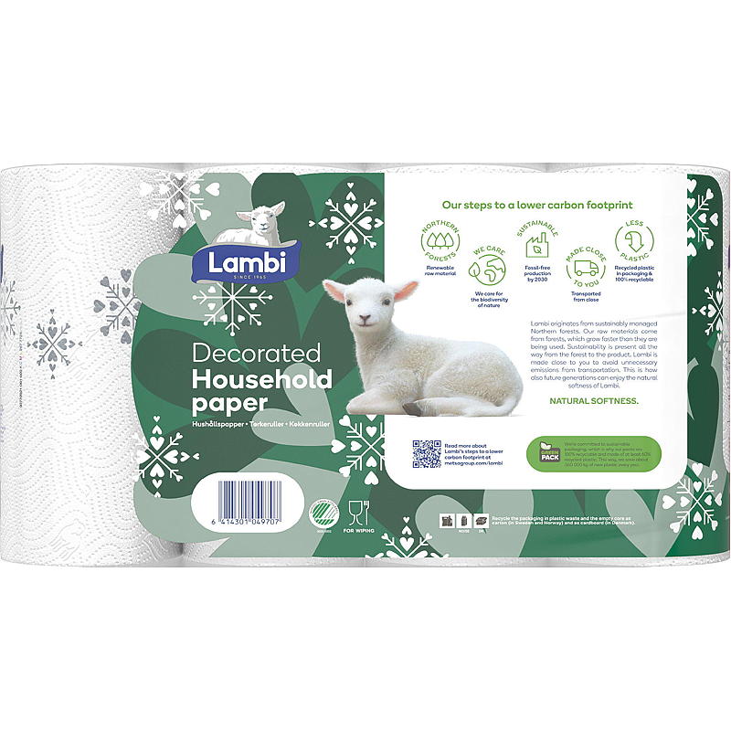 Lambi Tørkerull Lambi 4-pk Decor