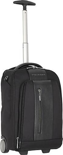 Piquadro Brief 2 Rollen Rucksacktrolley 40 cm Laptopfach
