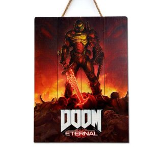 Doom WoodArts 3D Holzdruck Eternal 30 x 40 cm