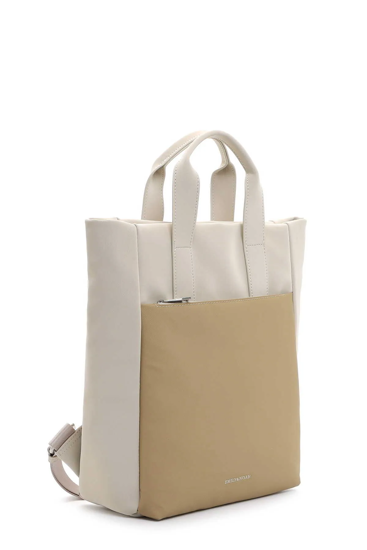 Emily & Noah  Rucksack - Beige - Colorblock