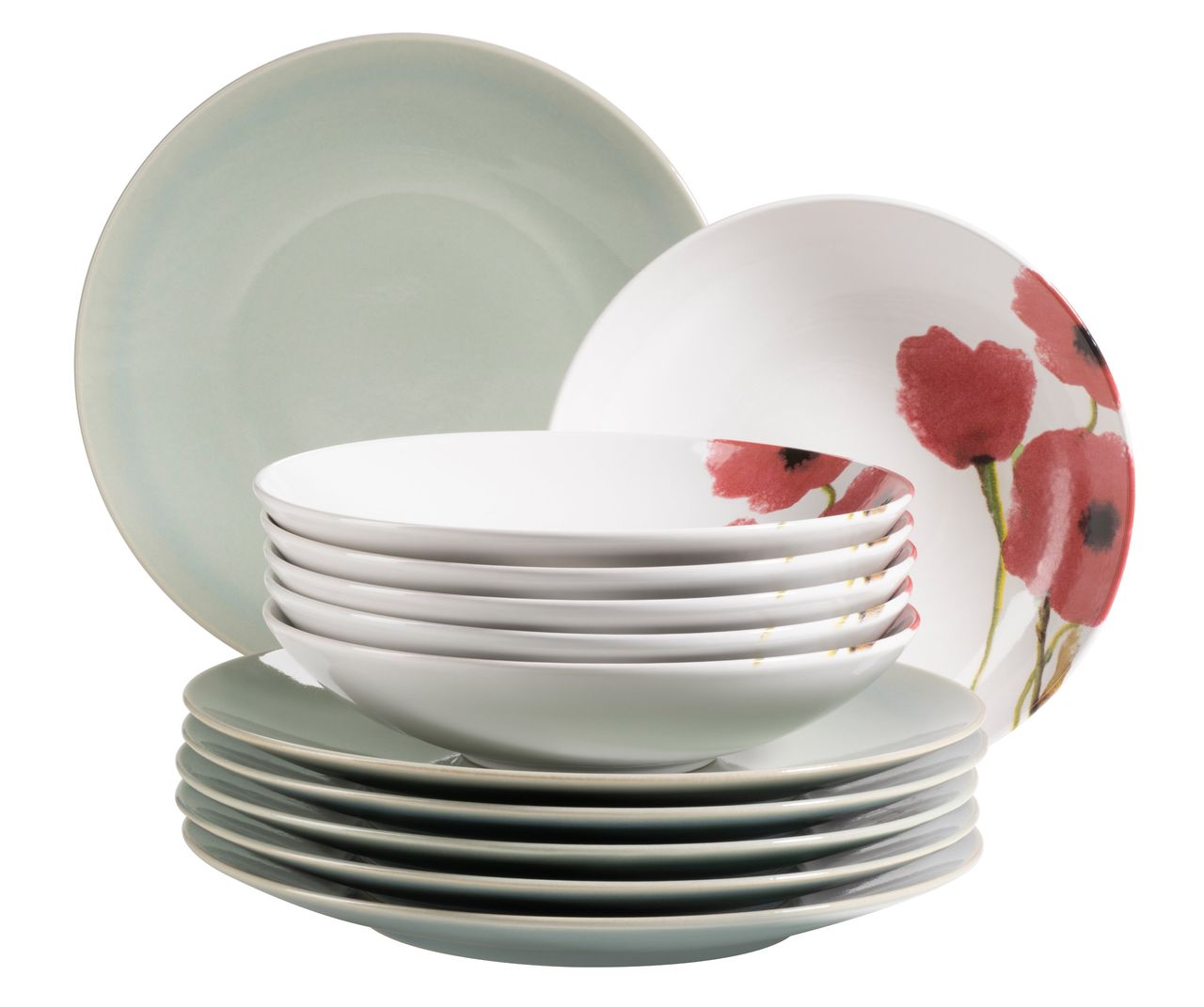 Mäser Serie Ossia, Tafelservice 12 teilig für 6 Personen