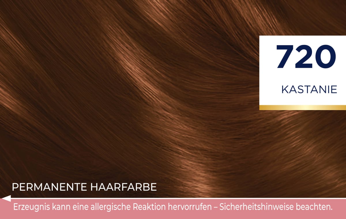 Haarfarbe 720 Kastanie, 1 St