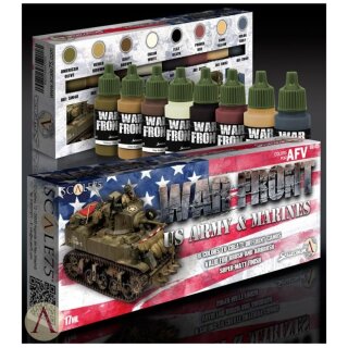 US Army and Marines Paint Set