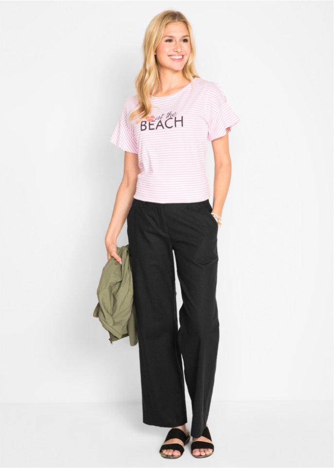 Webhose mit Leinen und Bequembund