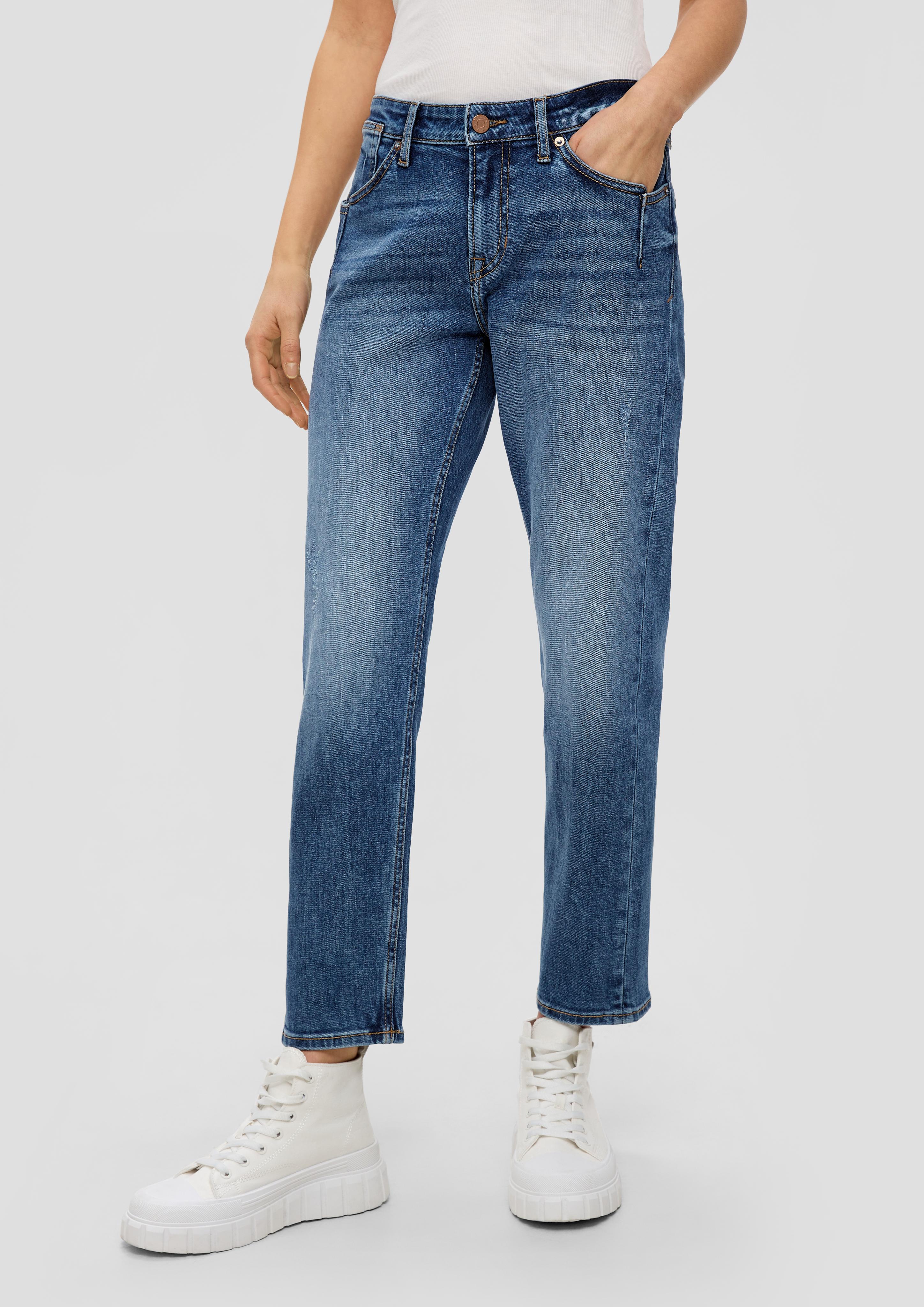 Ankle-Jeans Franciz / Relaxed Fit / Low Rise / Tapered Leg  2144213-55Z4