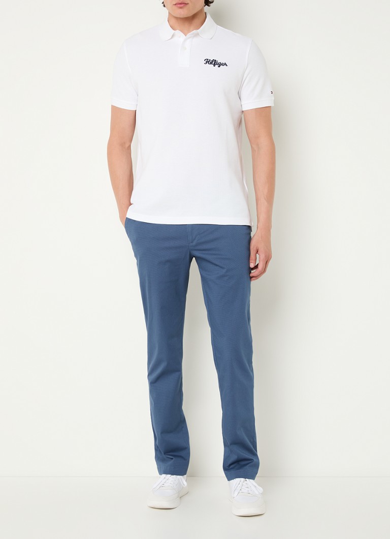 Pantaloni chino Tommy Hilfiger Denton Slim Fit cu buzunare laterale
