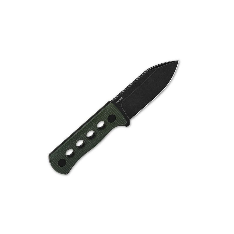 QSP Canary Micarta STW Black QS141-C2 Green