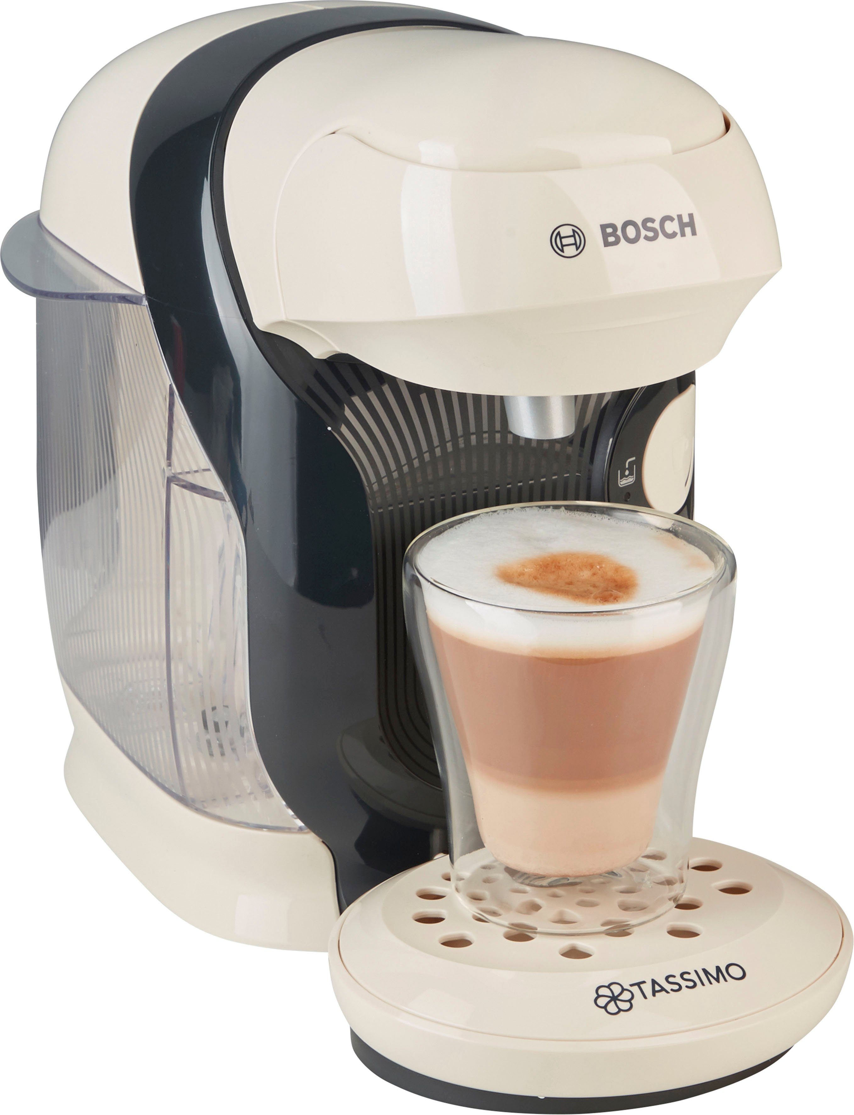 TASSIMO Kapselmaschine STYLE TAS1107, 1400 W, vollautomatisch, geeignet für alle Tassen, platzsparend
