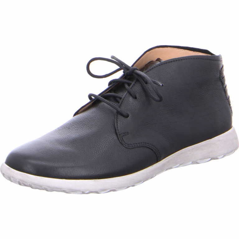 GANTER Schnür-Stiefeletten schwarz Gabby