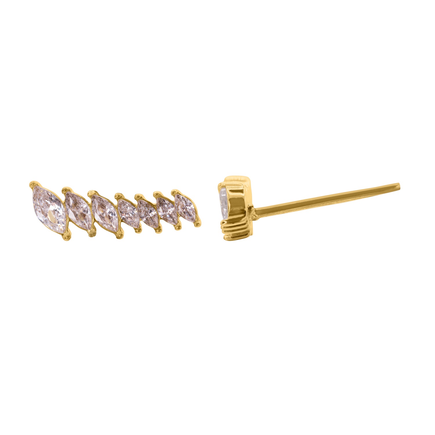 Heideman Scaeva Gold-Colored Earrings