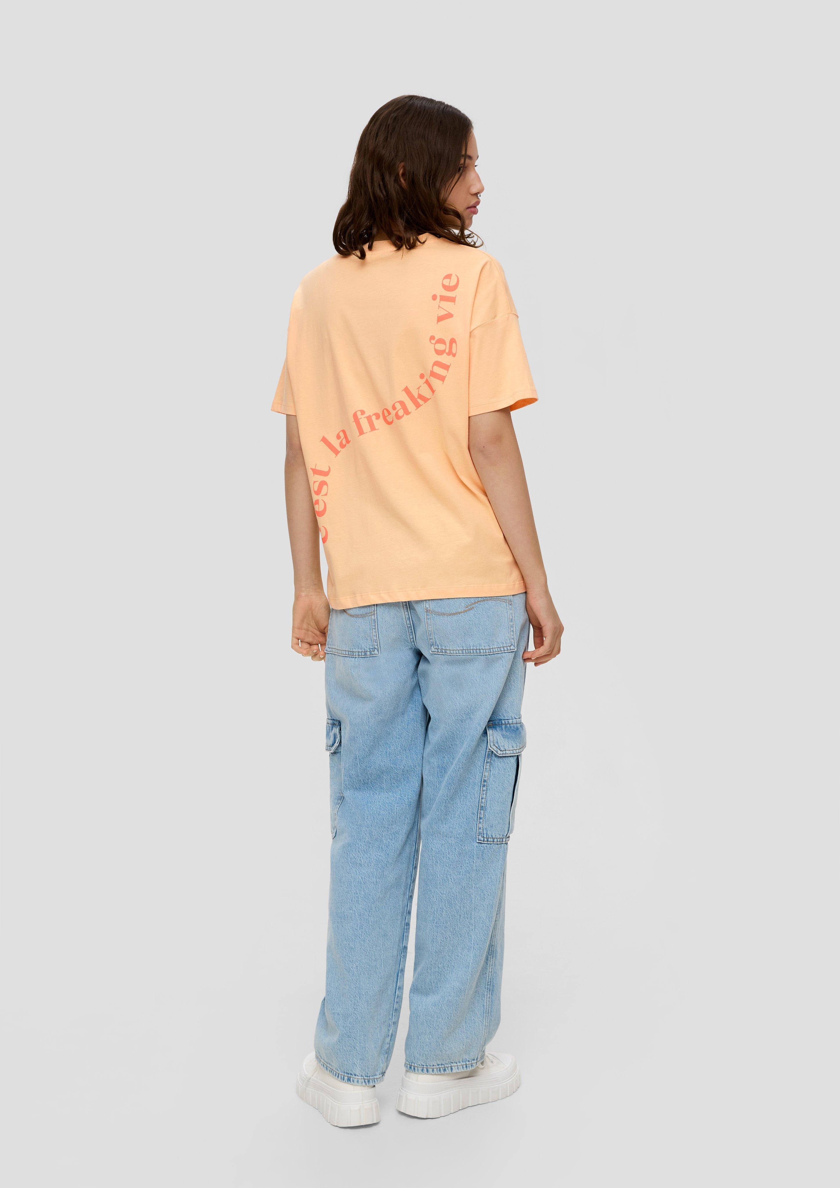 T-Shirt mit Rückenprint  2141071-21D0