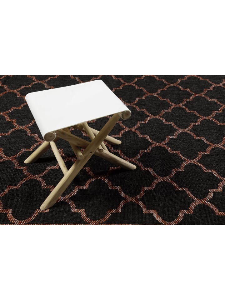 Wecon Home Outdoorteppich Gleamy in anthrazit rot günstig kaufen