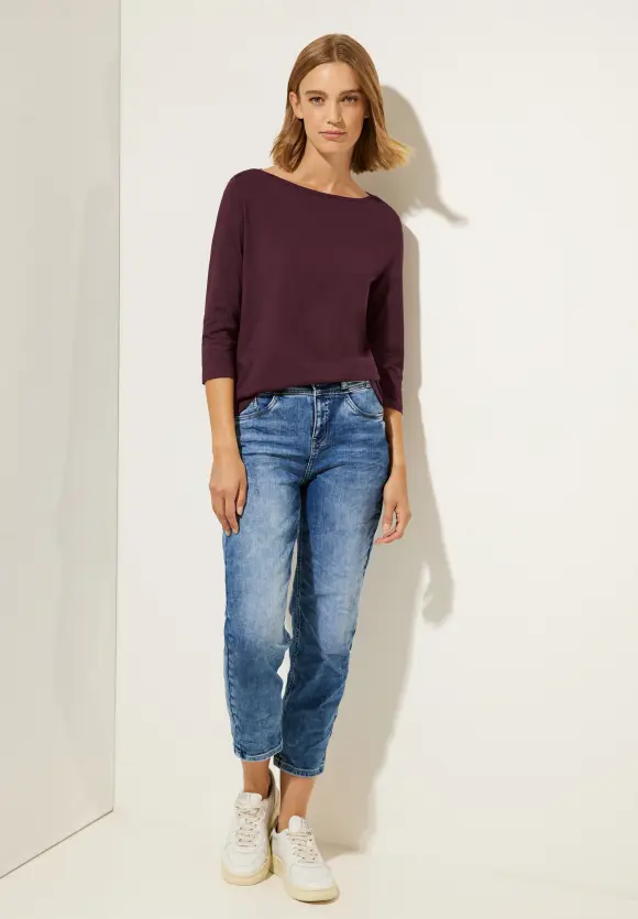 Street One Softes Shirt in Unifarbe