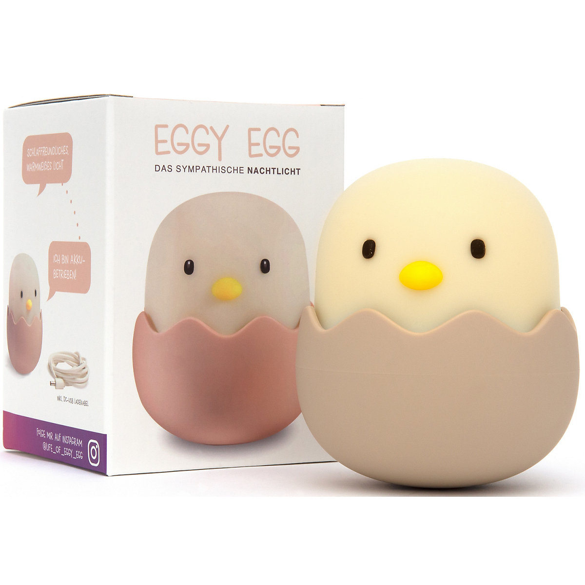 USB Nachtlicht - Eggy Egg