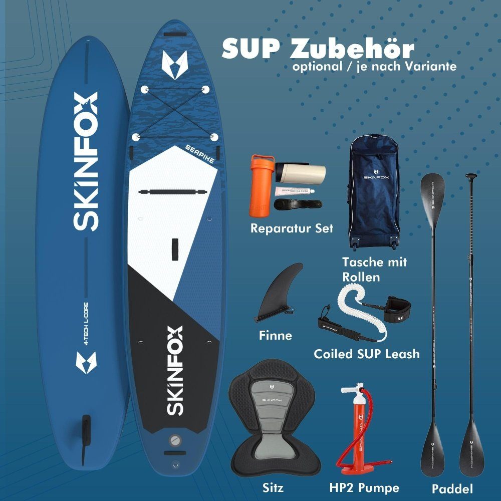 Skinfox Inflatable SUP-Board SEAPIKE - 335x78x15 - SKINFOX SUP