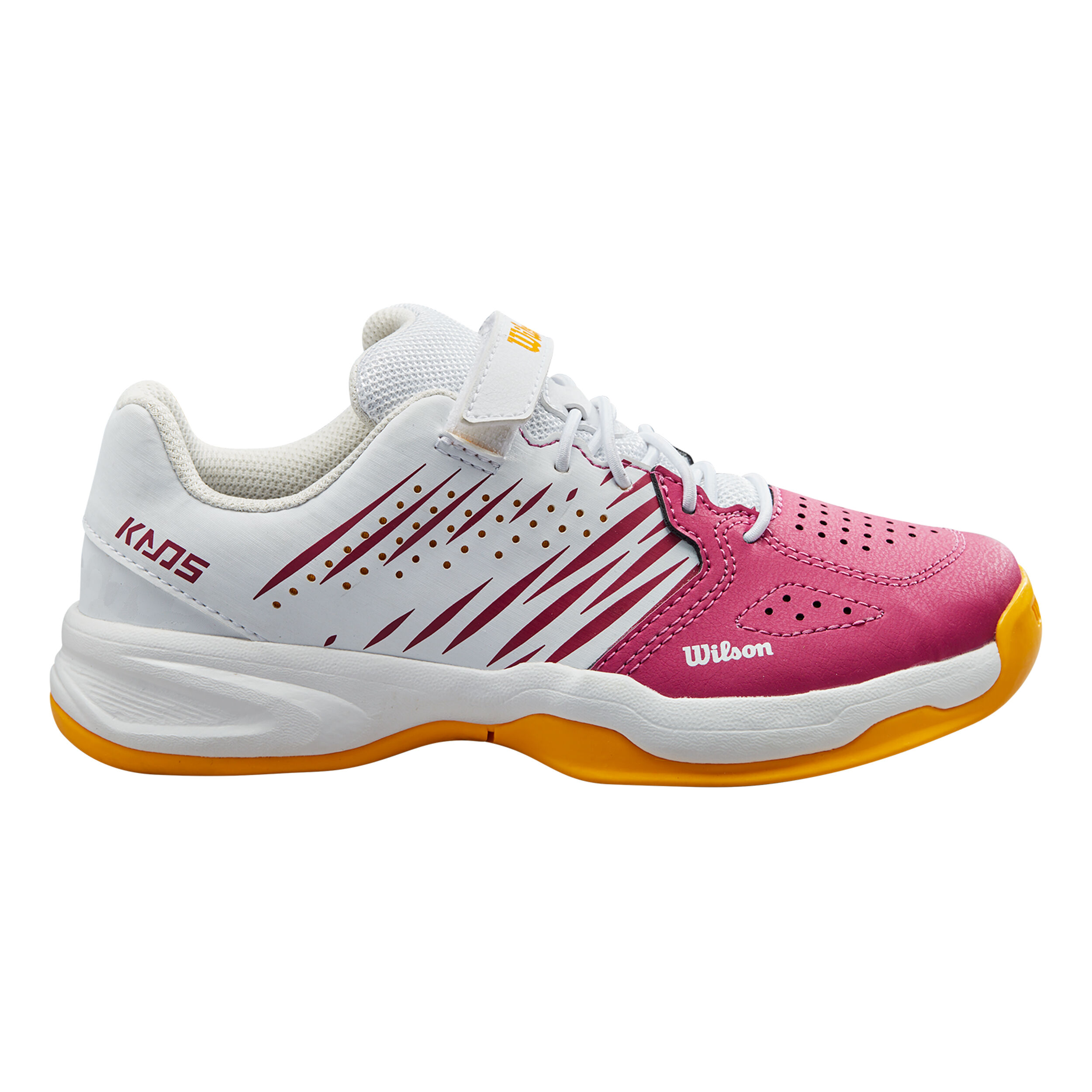 Kaos 2.0 Allcourtschuh Kinder - Weiß, Pink